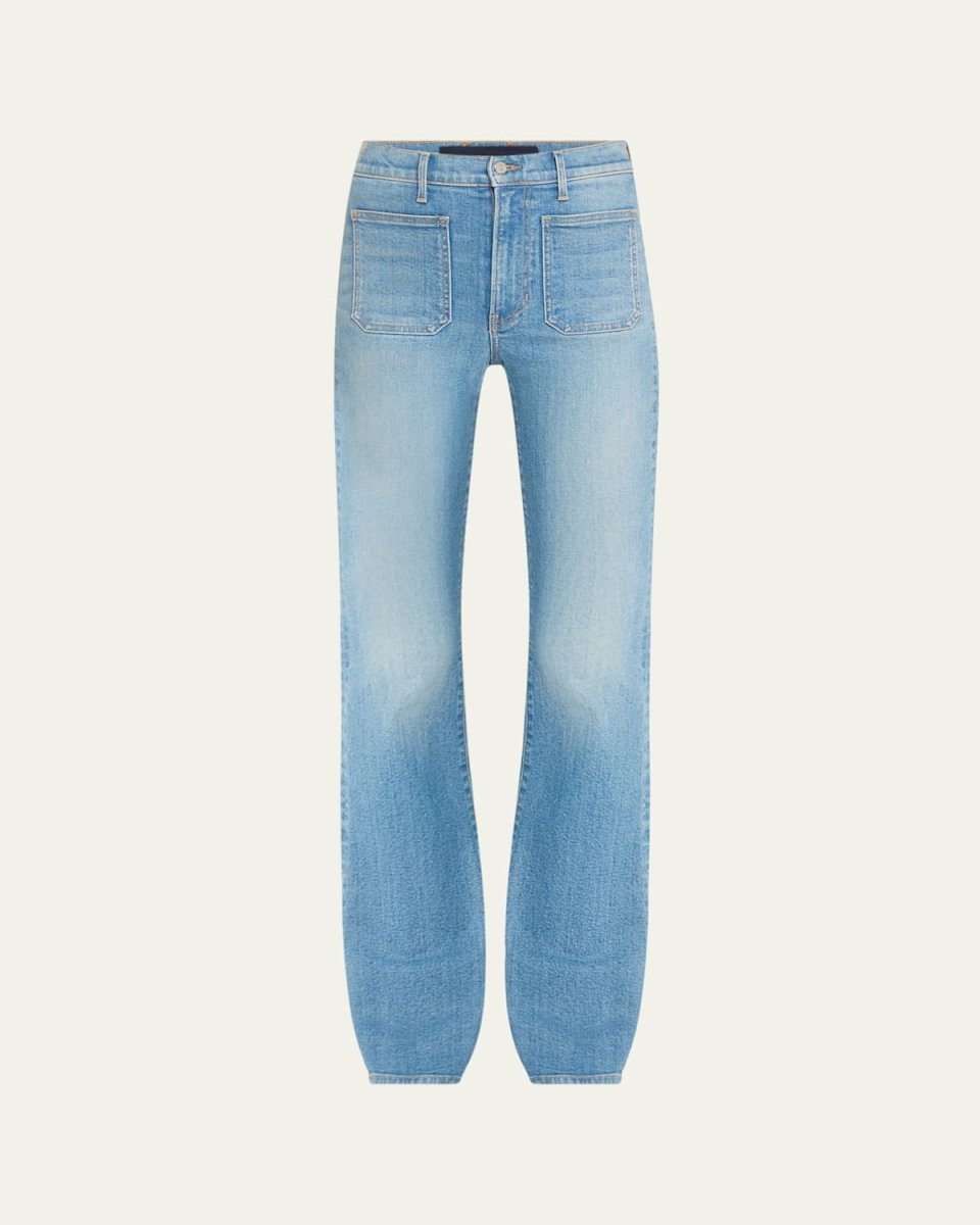 Beverly High-Rise Skinny Flare Jeans